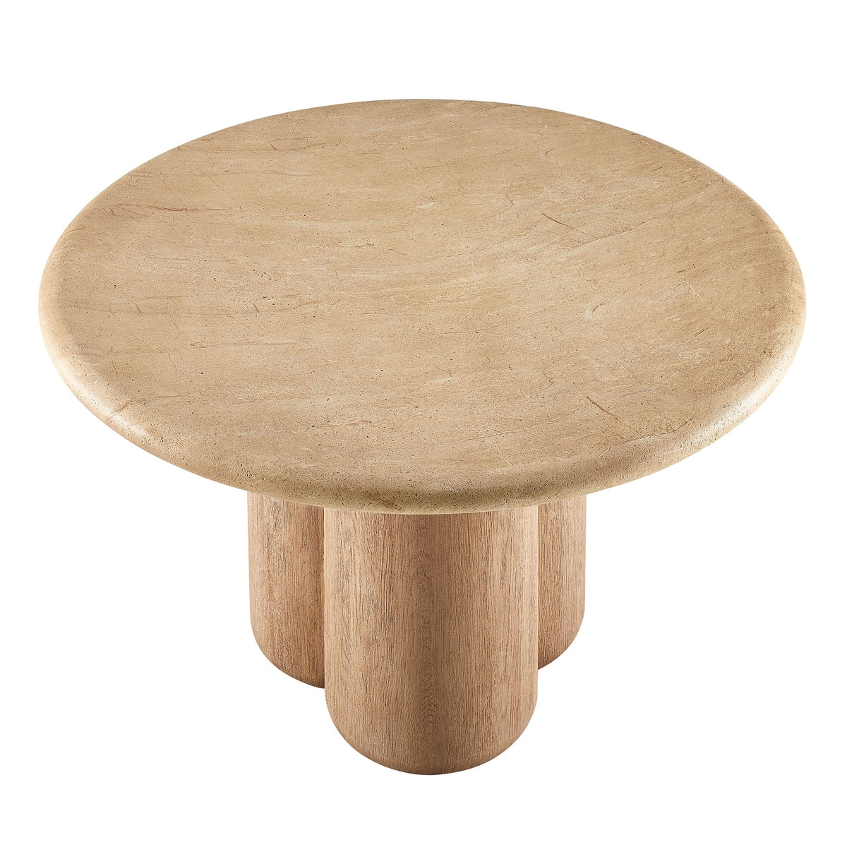 Tori 48 Inch Round Indoor and Outdoor Patio Dining Table by Modway, photo 13 of 27