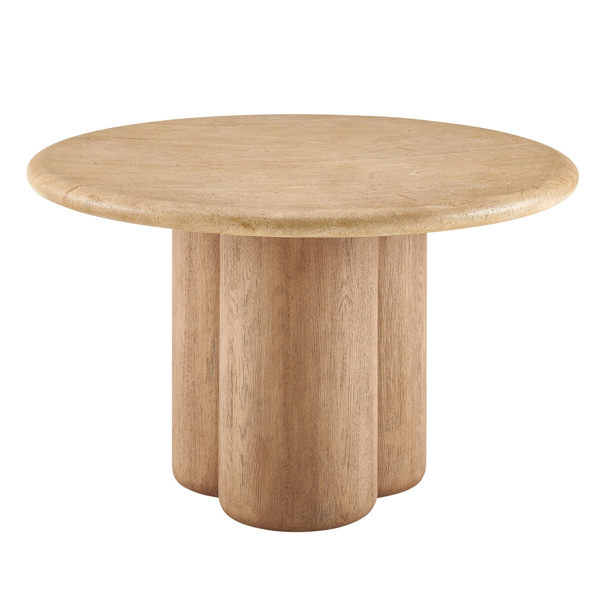 Tori 48 Inch Round Indoor and Outdoor Patio Dining Table by Modway, photo 10 of 27