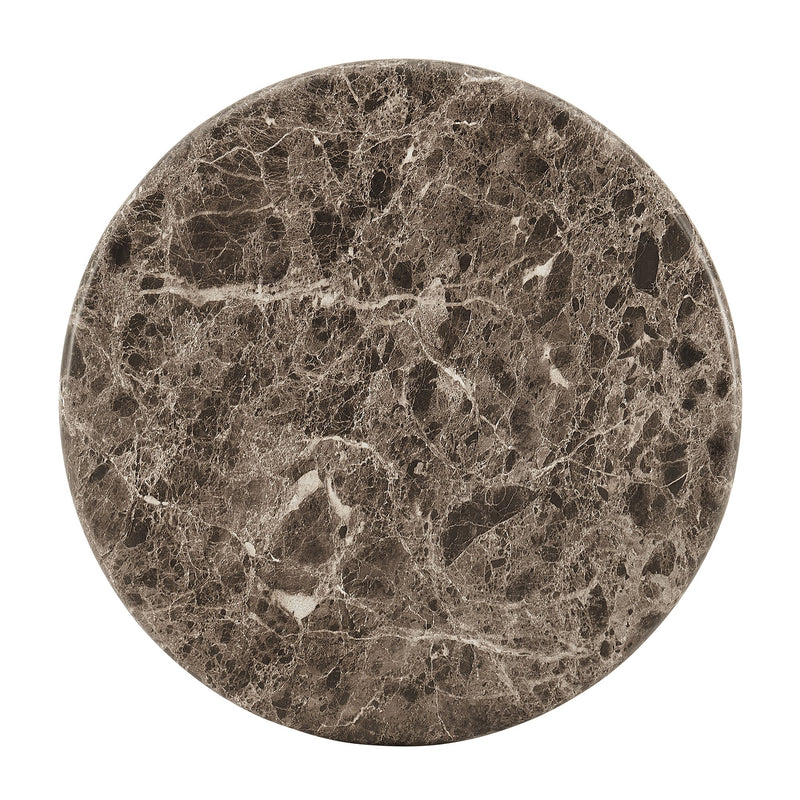Pietra Indoor Outdoor Patio Round Side Table by Modway, photo 5 of 11