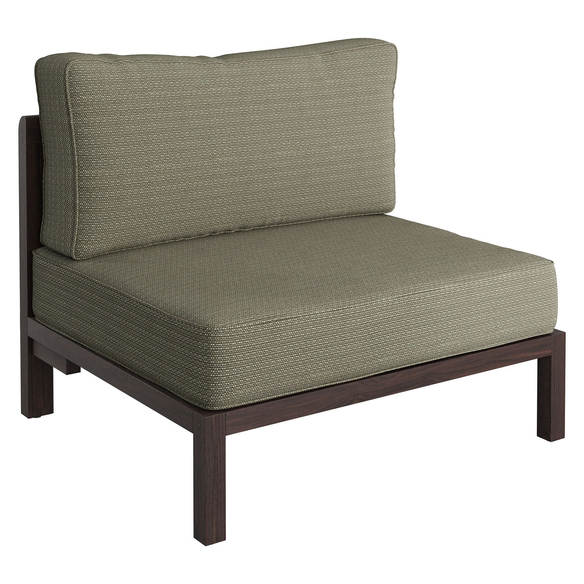 Kona 6-Piece Outdoor Patio Teak Wood Modular Sofa by Modway, photo 10 of 24