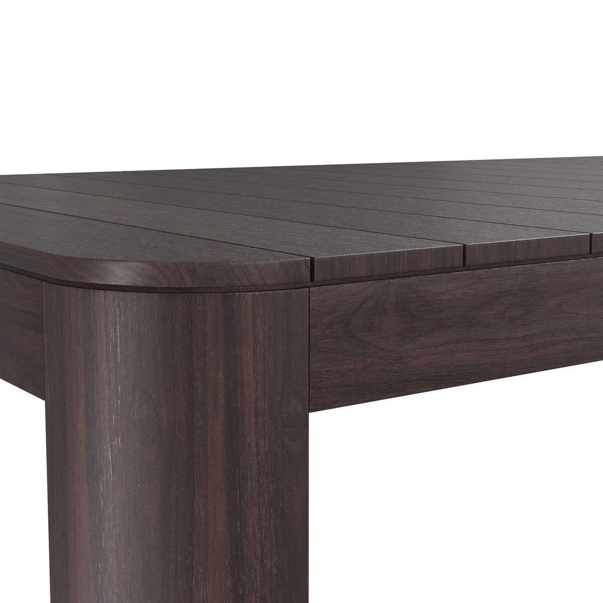Kona 87 Inch Outdoor Patio Teak Wood Dining Table by Modway, photo 7 of 18