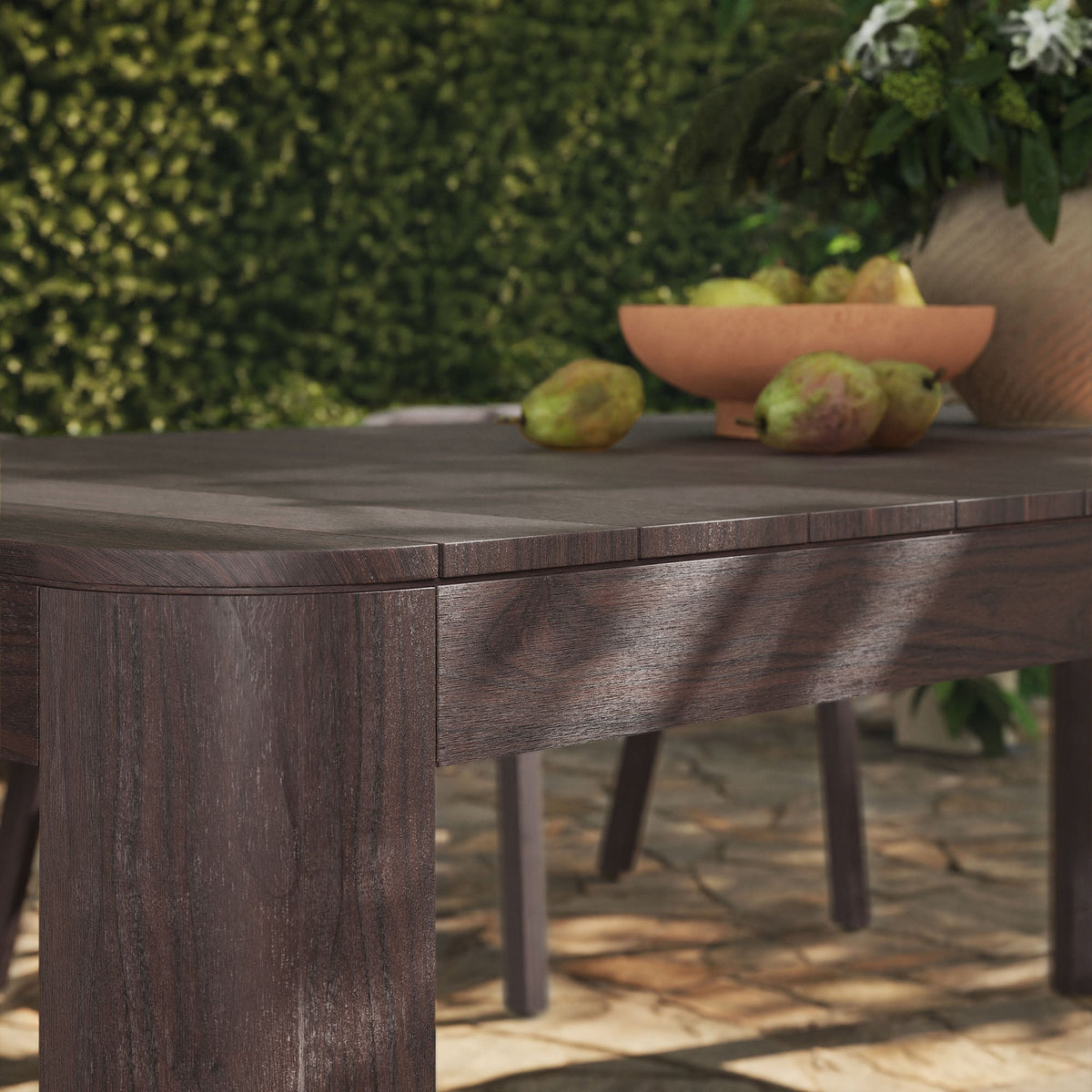 Kona 87 Inch Outdoor Patio Teak Wood Dining Table by Modway, photo 9 of 18