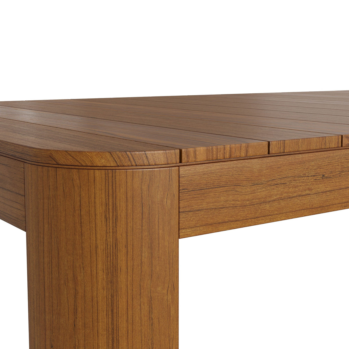 Kona 87 Inch Outdoor Patio Teak Wood Dining Table by Modway, photo 16 of 18