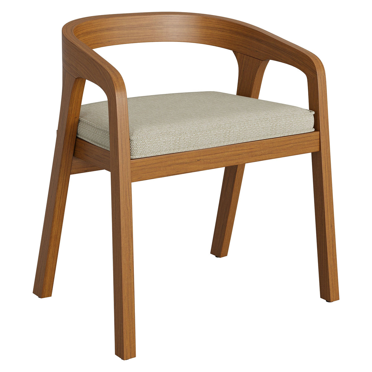 Kona Outdoor Patio Teak Wood Barrel Dining Chair by Modway, photo 10 of 18