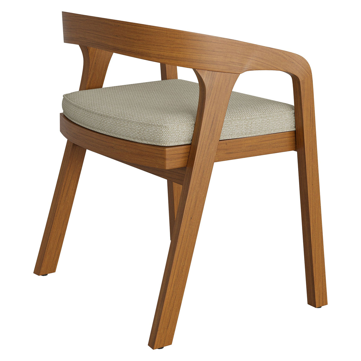 Kona Outdoor Patio Teak Wood Barrel Dining Chair by Modway, photo 14 of 18