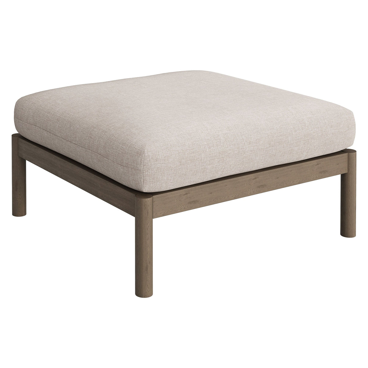 Eleni 2-Piece Outdoor Patio Teak Wood Armchair and Ottoman Set by Modway, photo 26 of 30