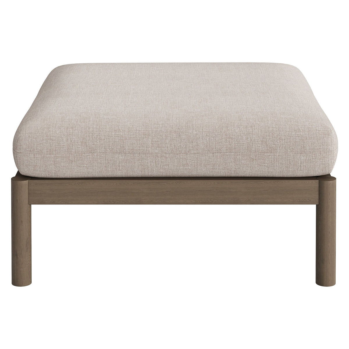 Eleni 2-Piece Outdoor Patio Teak Wood Armchair and Ottoman Set by Modway, photo 28 of 30