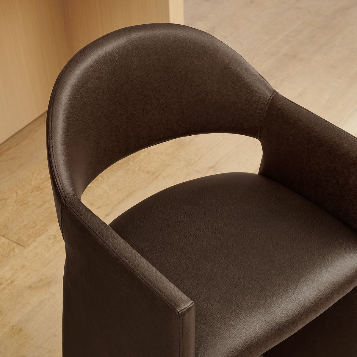 Talia 37 Inch Vegan Leather Counter Stool by Modway, photo 9 of 18
