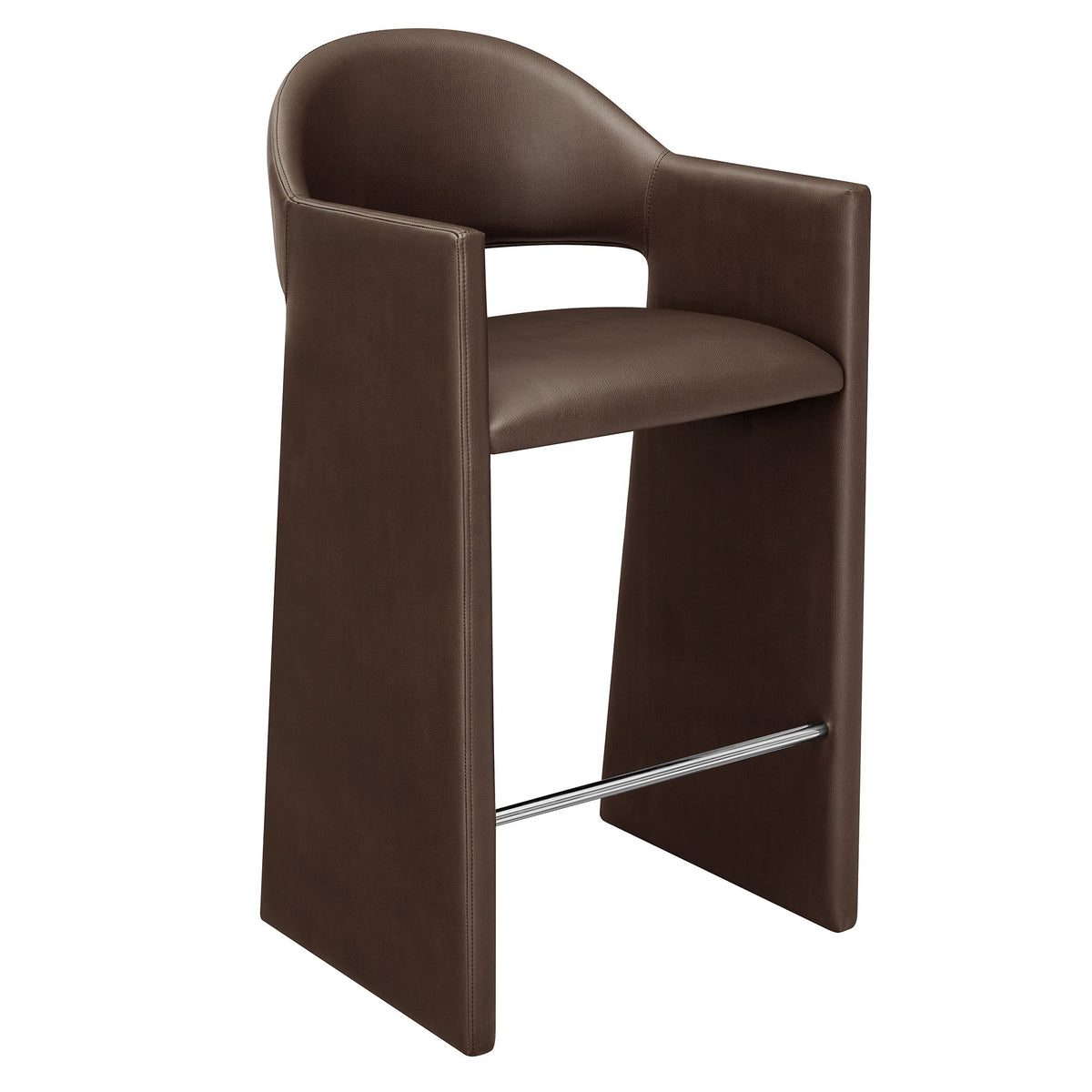 Talia 41 Inch Vegan Leather Bar Stool by Modway