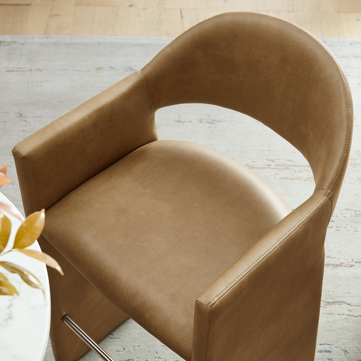 Talia 41 Inch Vegan Leather Bar Stool by Modway, photo 18 of 18
