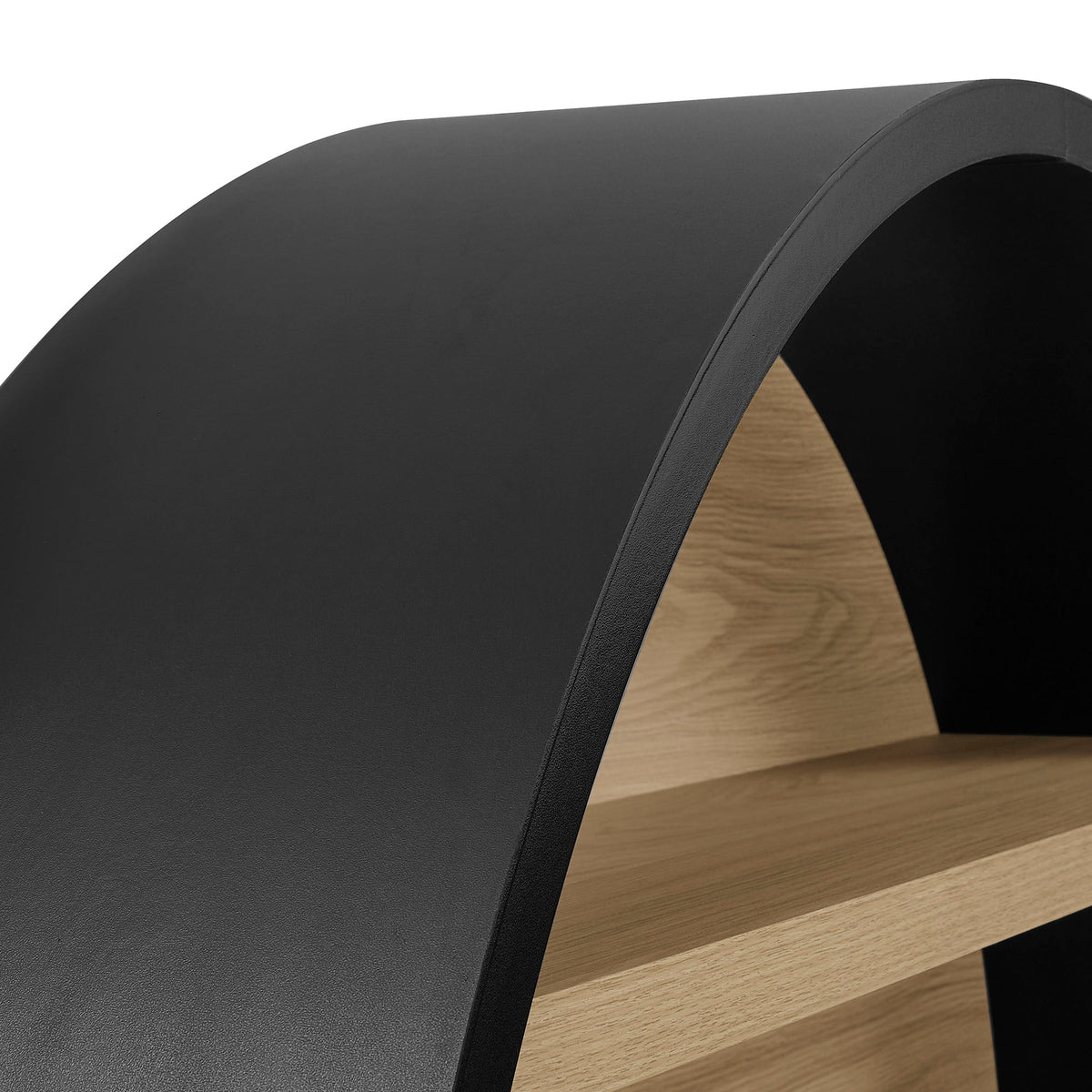 Romy 47" Round Wall Book Shelf by Modway, photo 7 of 30