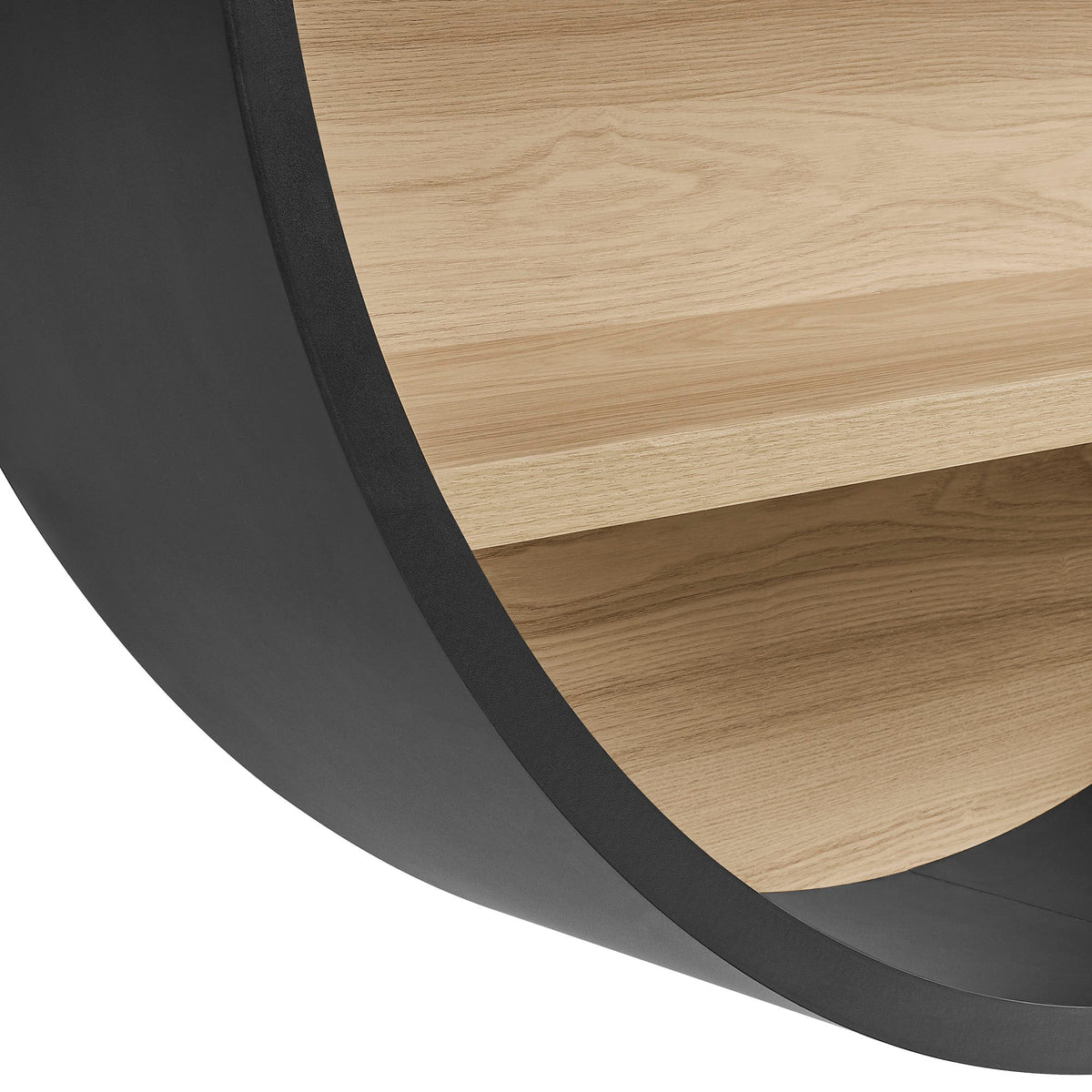 Romy 47" Round Wall Book Shelf by Modway, photo 8 of 30