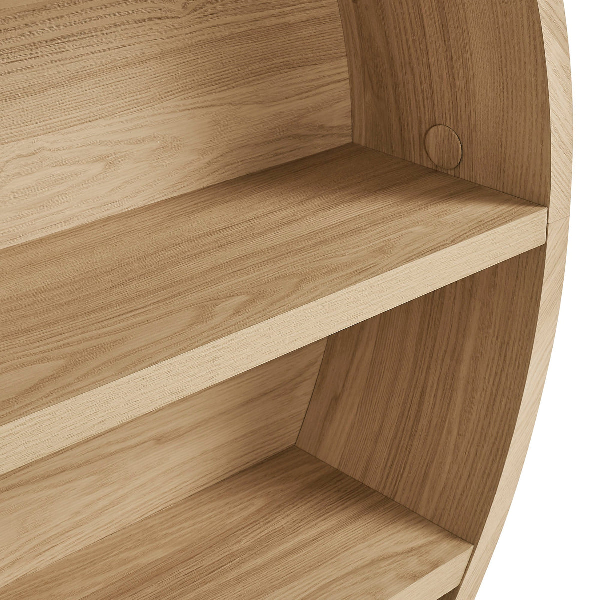 Romy 47" Round Wall Book Shelf by Modway, photo 16 of 30