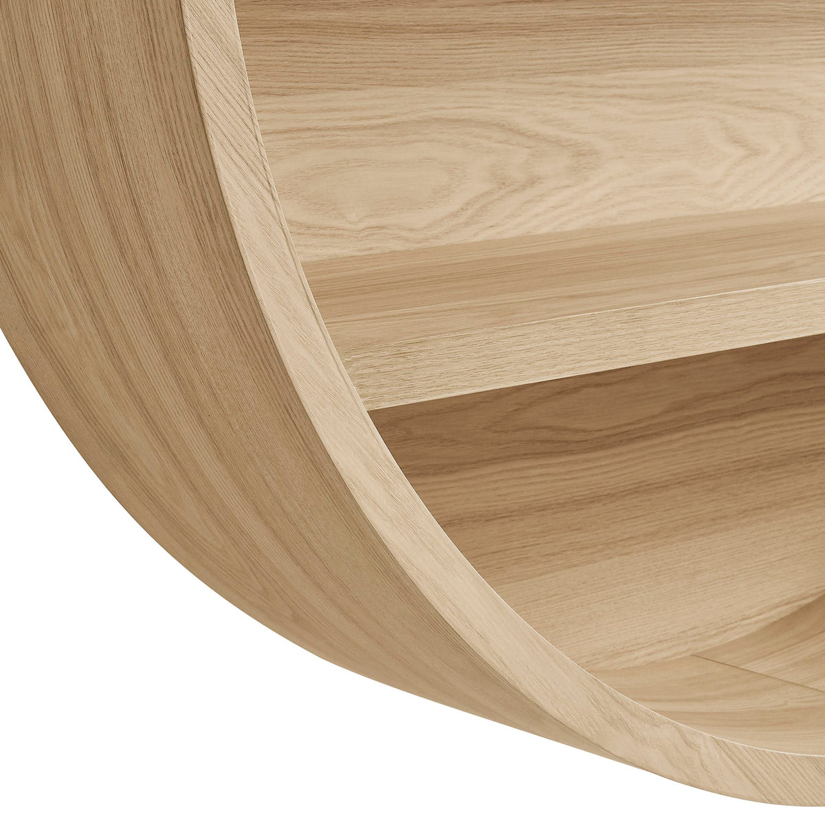 Romy 47" Round Wall Book Shelf by Modway, photo 18 of 30