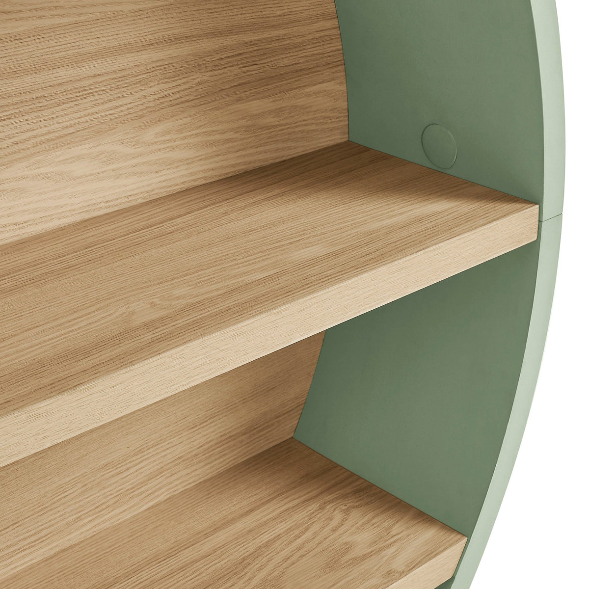Romy 47" Round Wall Book Shelf by Modway, photo 26 of 30