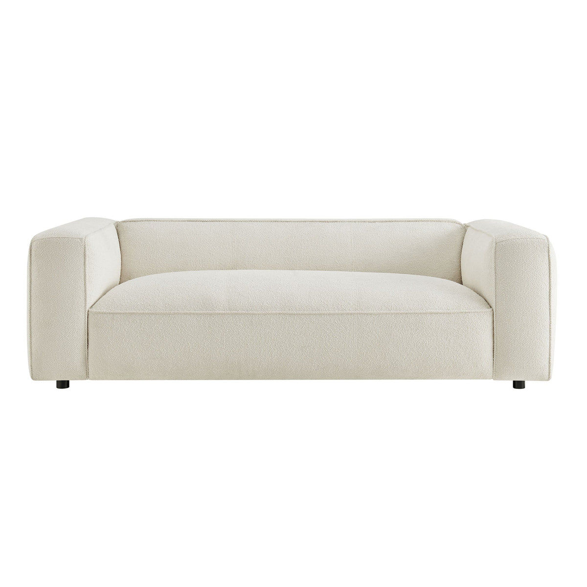 Auren 88 Inch Lattice Bouclé Upholstered Sofa by Modway, photo 6 of 27