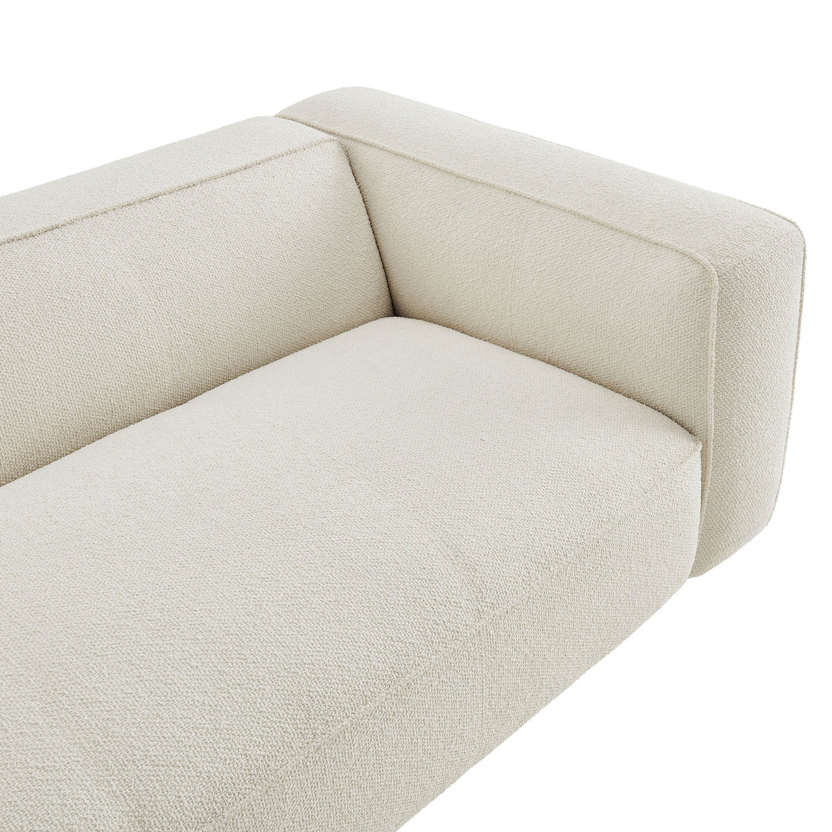 Auren 88 Inch Lattice Bouclé Upholstered Sofa by Modway, photo 7 of 27