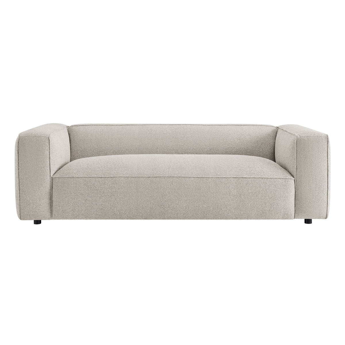 Auren 88 Inch Lattice Bouclé Upholstered Sofa by Modway, photo 24 of 27