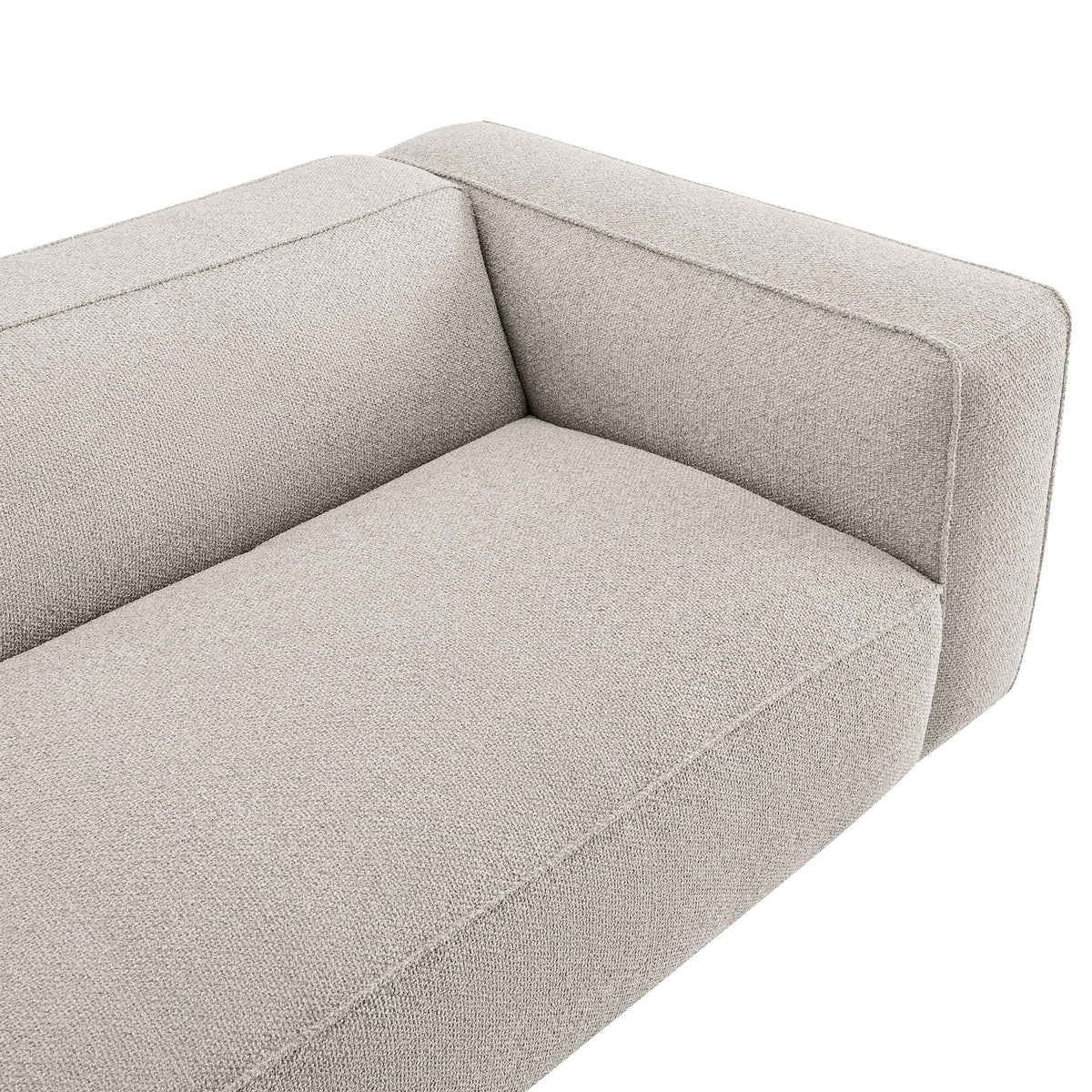 Auren 88 Inch Lattice Bouclé Upholstered Sofa by Modway, photo 25 of 27
