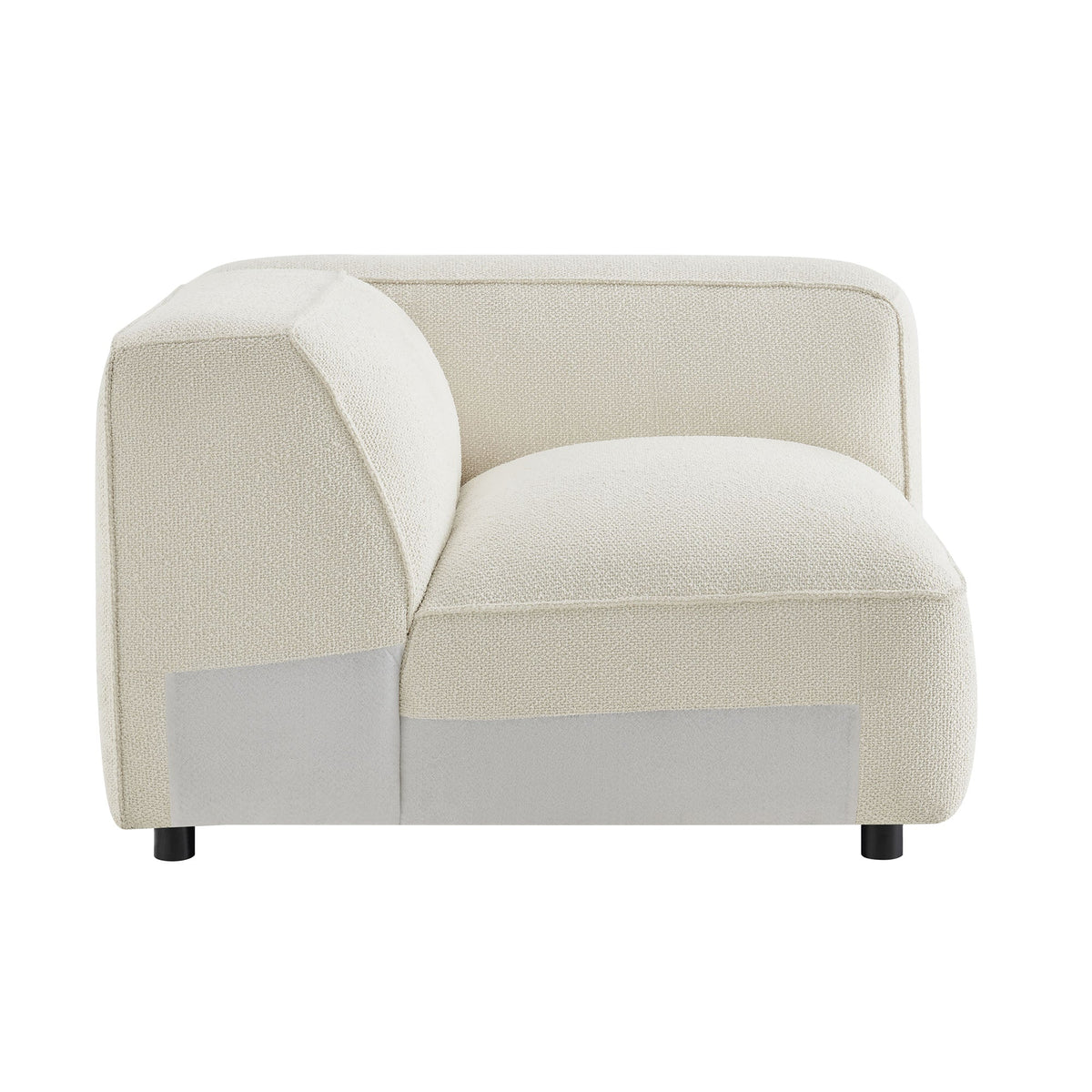 Auren Lattice Bouclé Upholstered Modular Right-Facing Arm Chair by Modway, photo 4 of 27