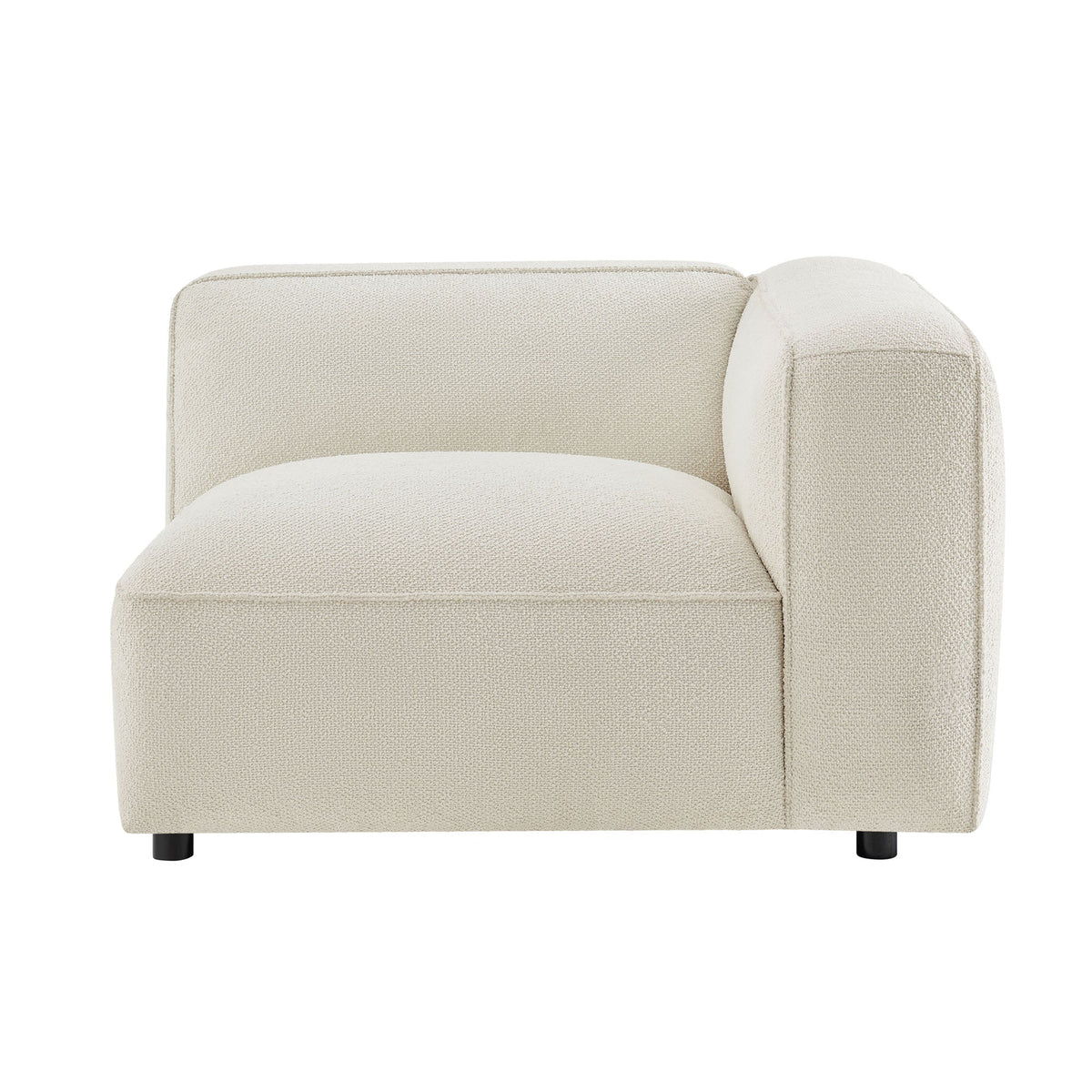 Auren Lattice Bouclé Upholstered Modular Right-Facing Arm Chair by Modway, photo 6 of 27