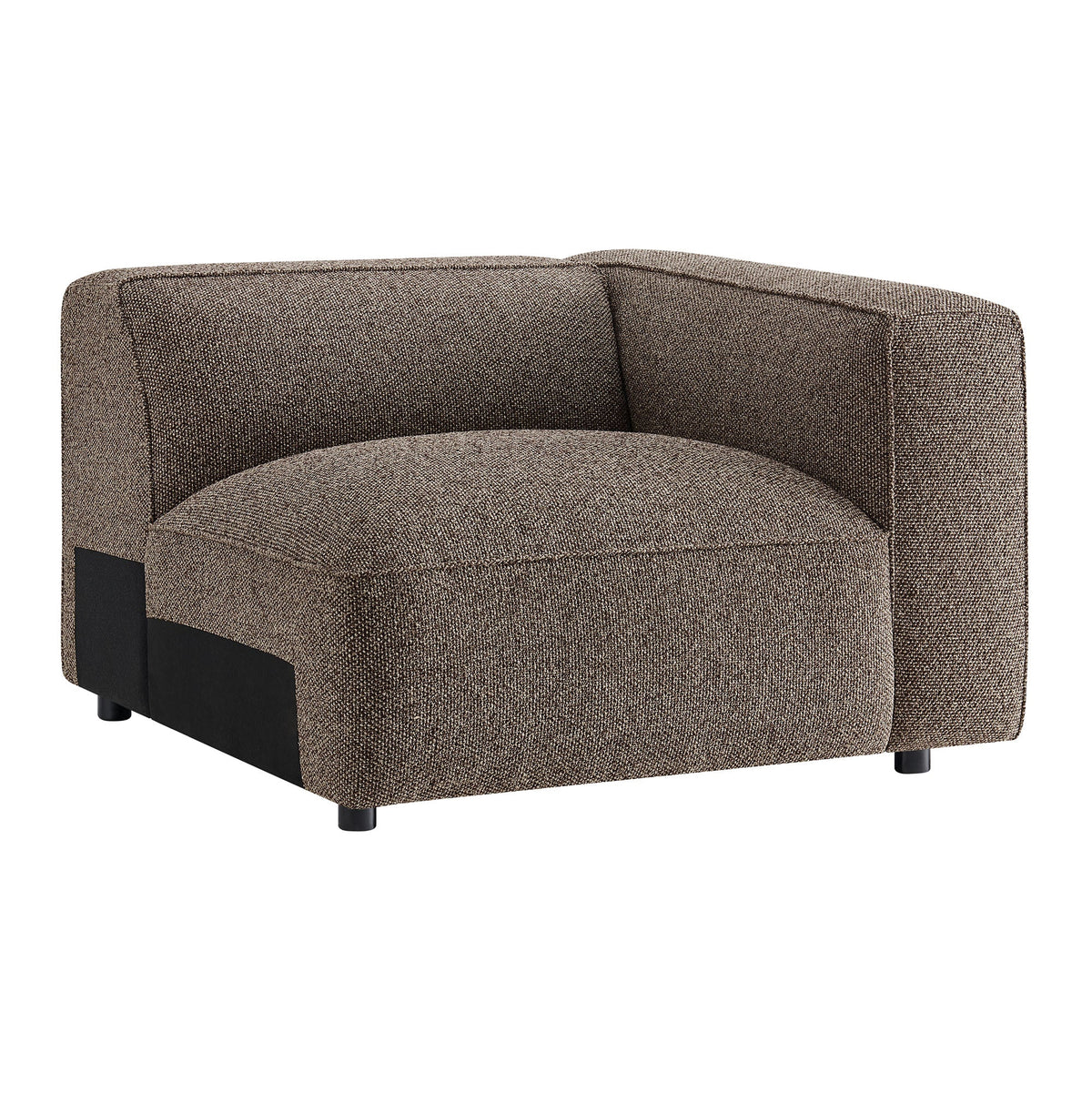 Auren Lattice Bouclé Upholstered Modular Right-Facing Arm Chair by Modway, photo 10 of 27