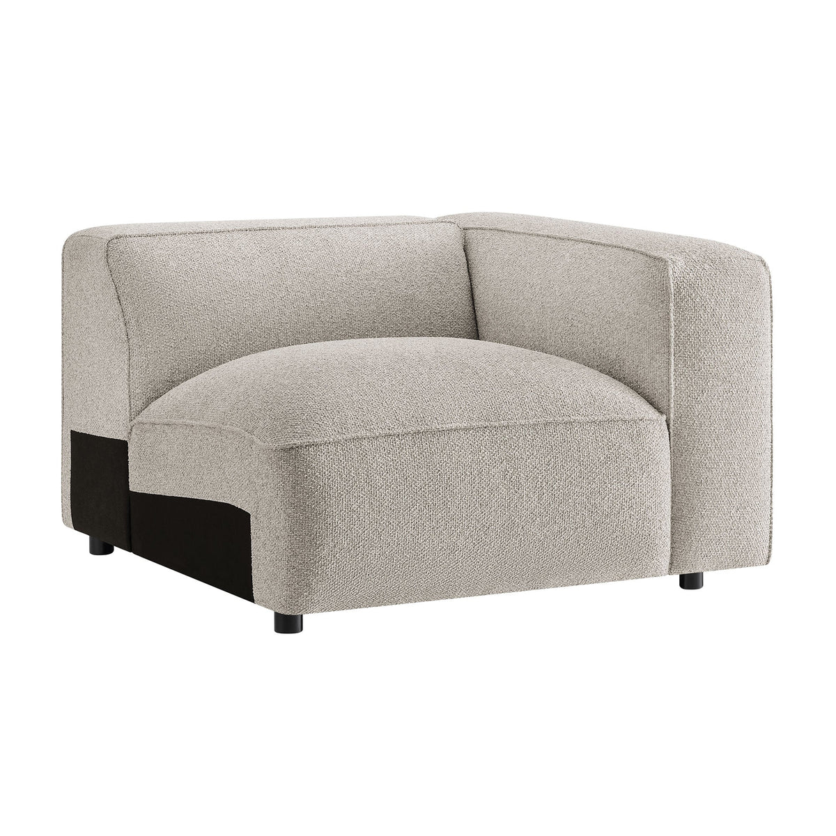 Auren Lattice Bouclé Upholstered Modular Right-Facing Arm Chair by Modway, photo 19 of 27