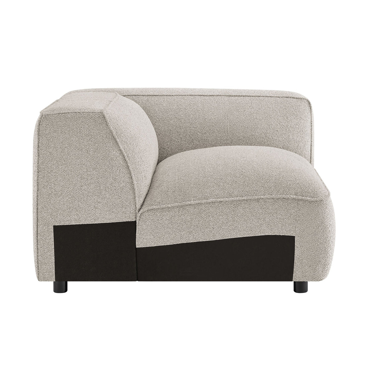Auren Lattice Bouclé Upholstered Modular Right-Facing Arm Chair by Modway, photo 22 of 27