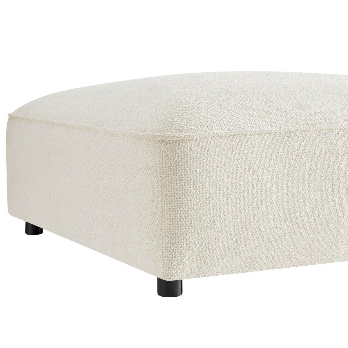Auren Lattice Bouclé Upholstered Ottoman by Modway, photo 5 of 24