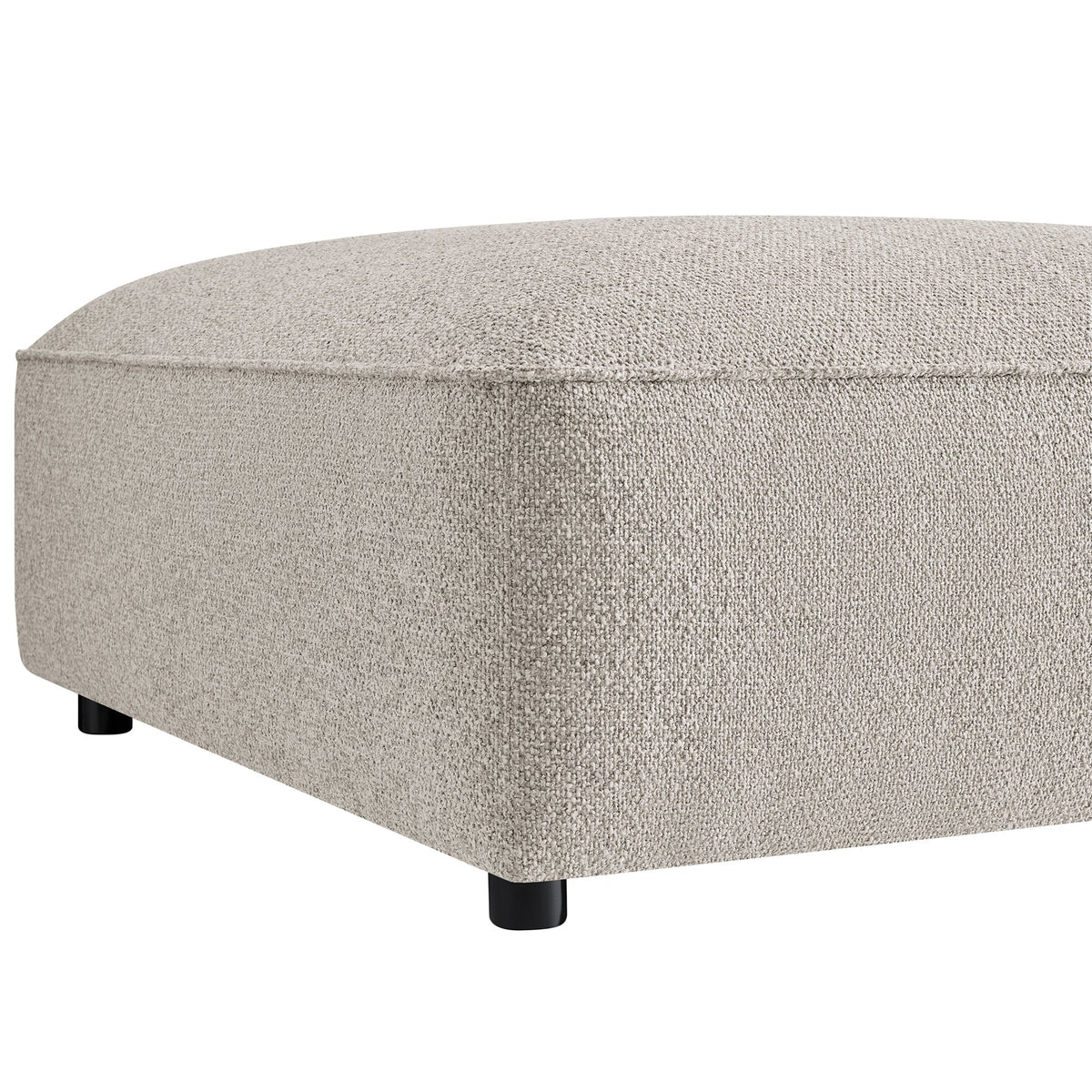 Auren Lattice Bouclé Upholstered Ottoman by Modway, photo 21 of 24