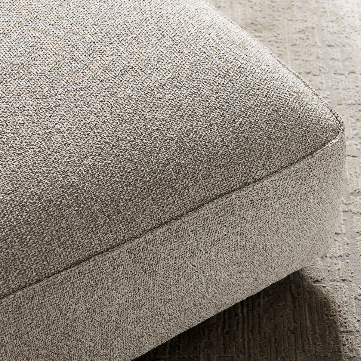 Auren Lattice Bouclé Upholstered Ottoman by Modway, photo 24 of 24