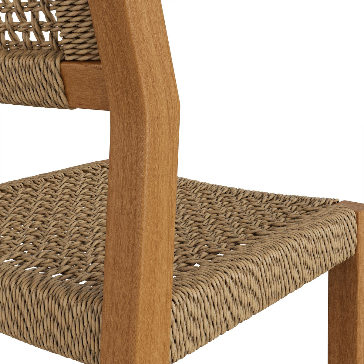 Reed 40 Inch Outdoor Patio Outdoor Teak Wood Counter Stool by Modway, photo 7 of 9