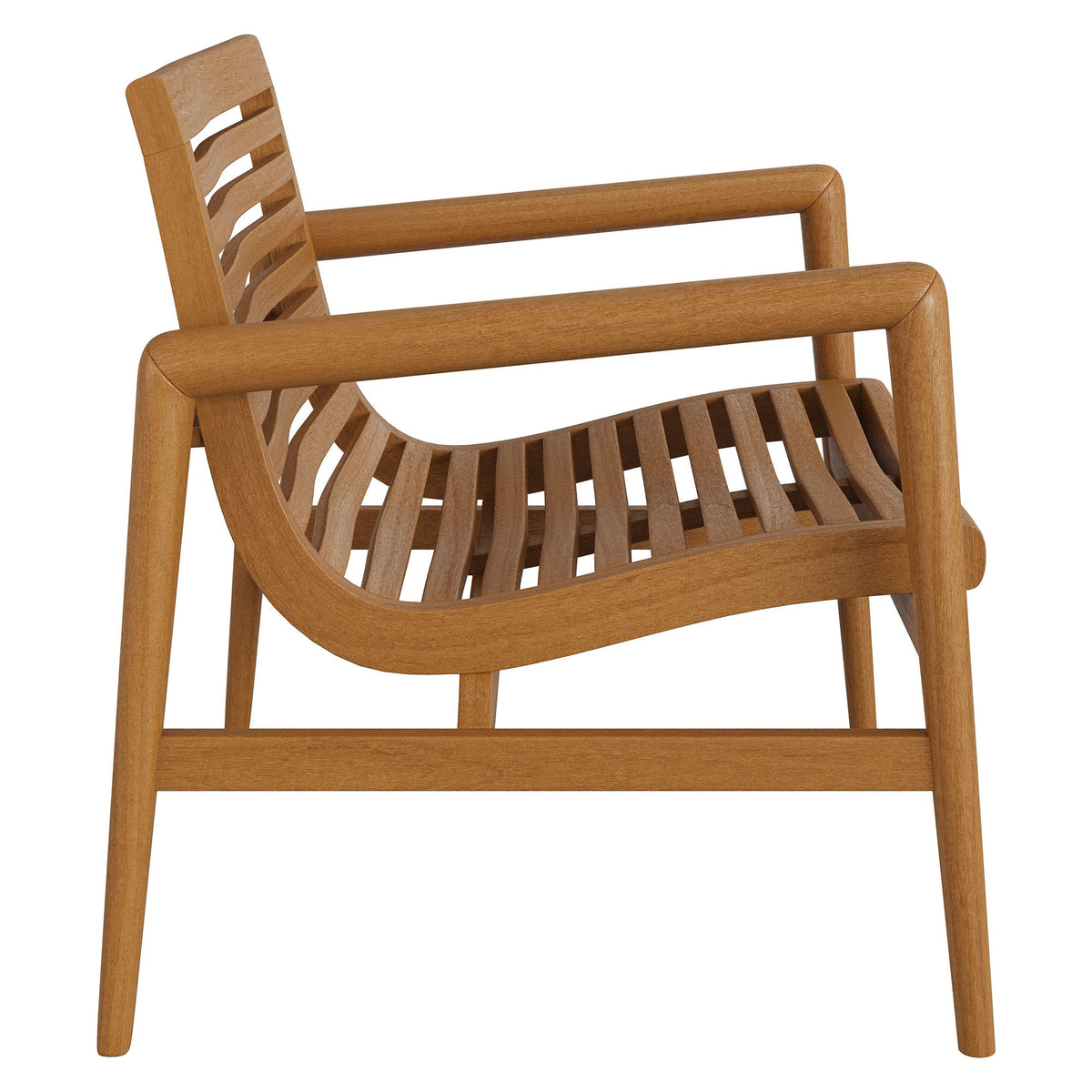 Hayden Outdoor Patio Teak Wood Armchair by Modway, photo 4 of 9
