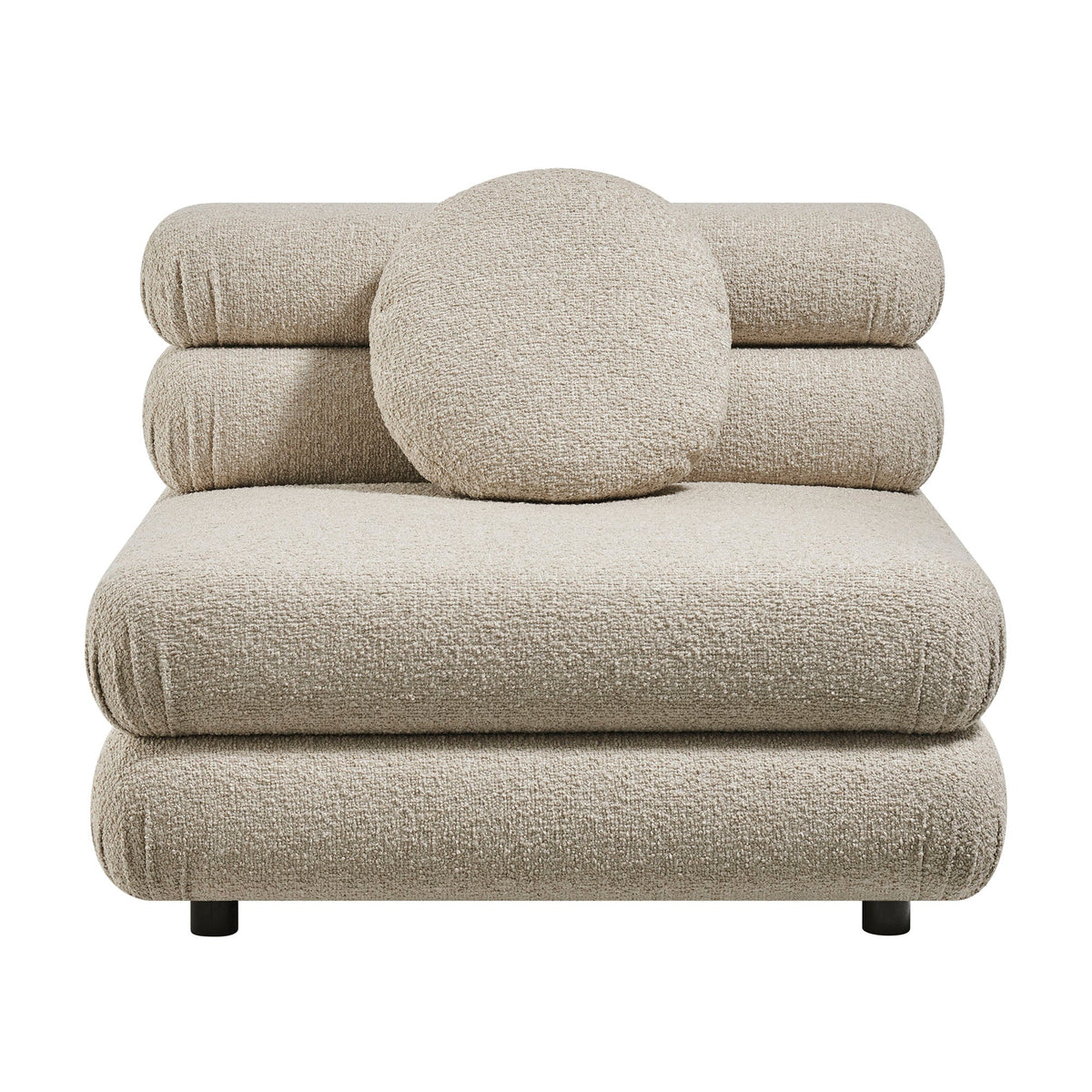 Jubilee Upholstered Modular Armless Chair by Modway, photo 6 of 22