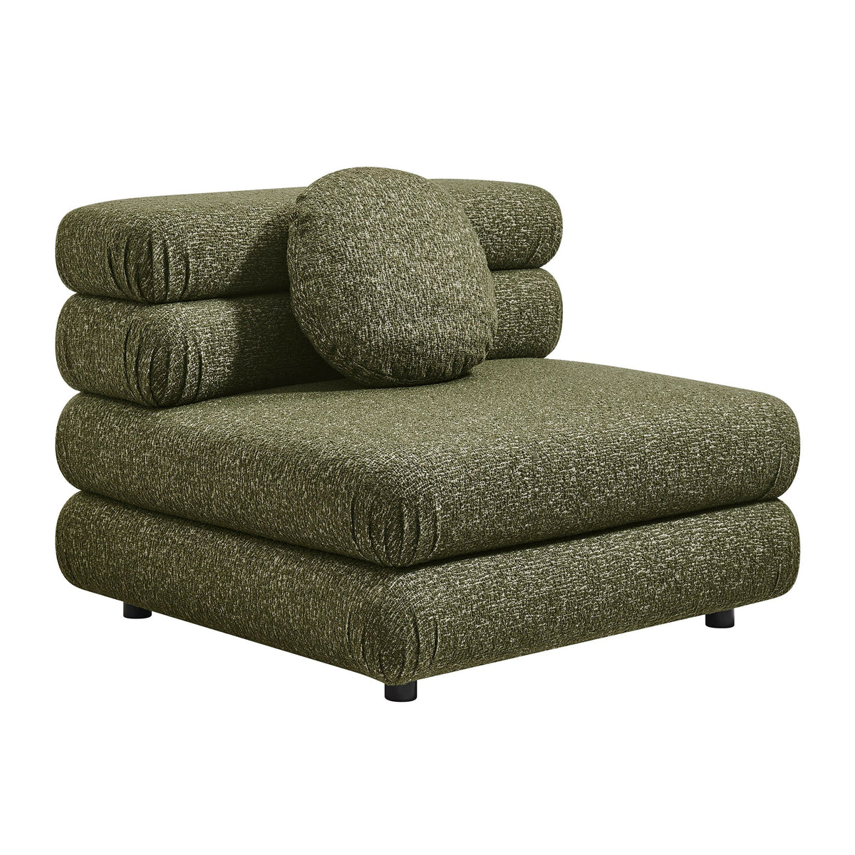 Jubilee Upholstered Modular Armless Chair by Modway, photo 12 of 22