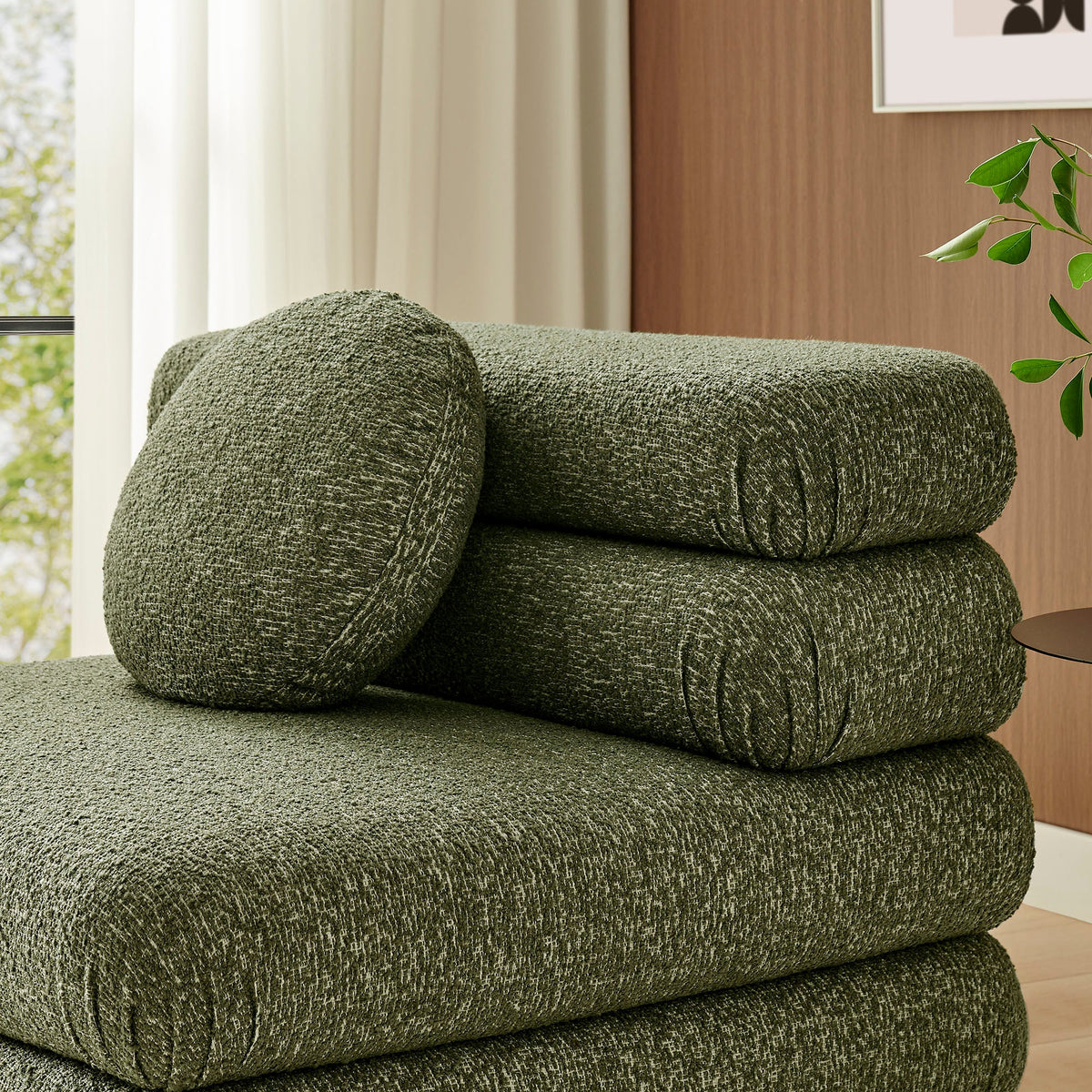 Jubilee Upholstered Modular Armless Chair by Modway, photo 22 of 22