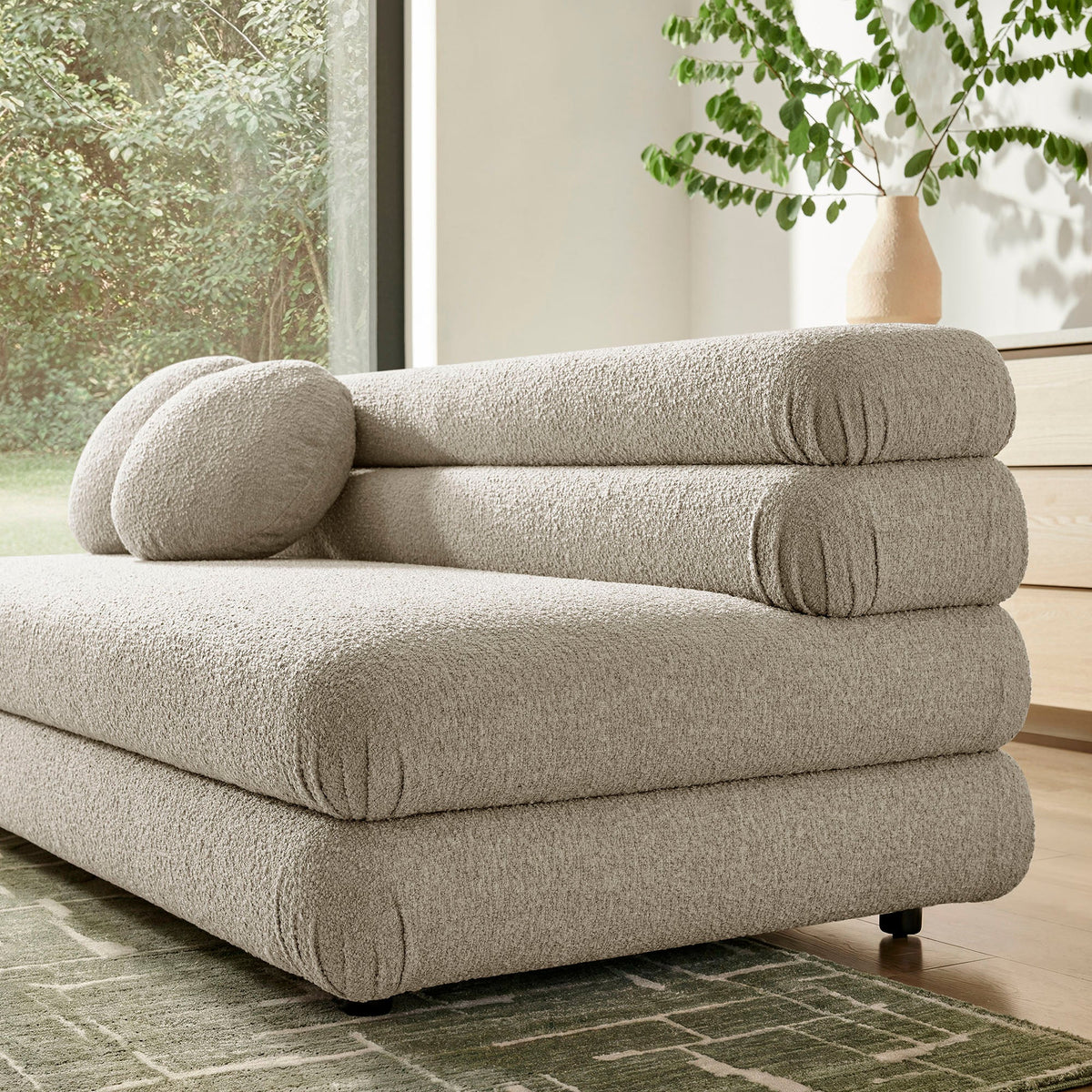 Jubilee Upholstered Modular Armless Loveseat by Modway, photo 11 of 22