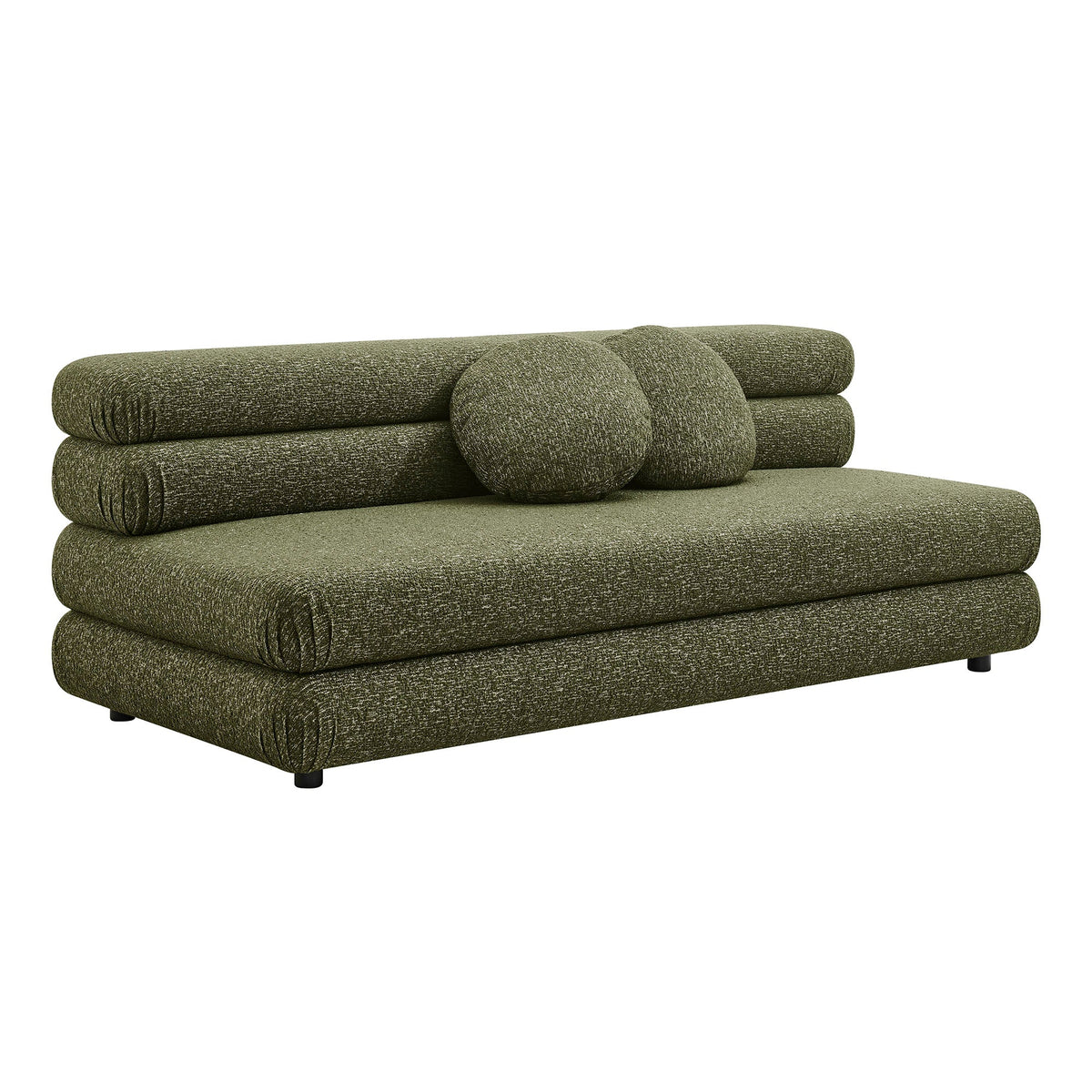 Jubilee Upholstered Modular Armless Loveseat by Modway, photo 12 of 22