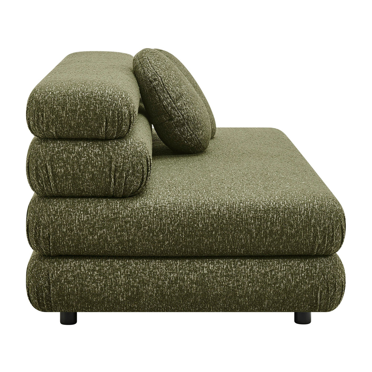 Jubilee Upholstered Modular Armless Loveseat by Modway, photo 15 of 22