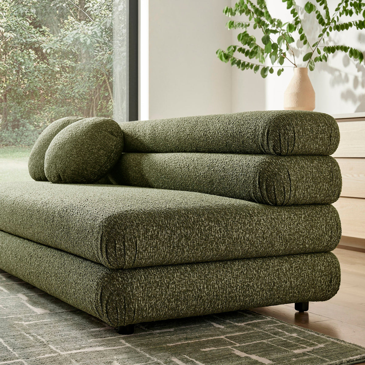 Jubilee Upholstered Modular Armless Loveseat by Modway, photo 22 of 22