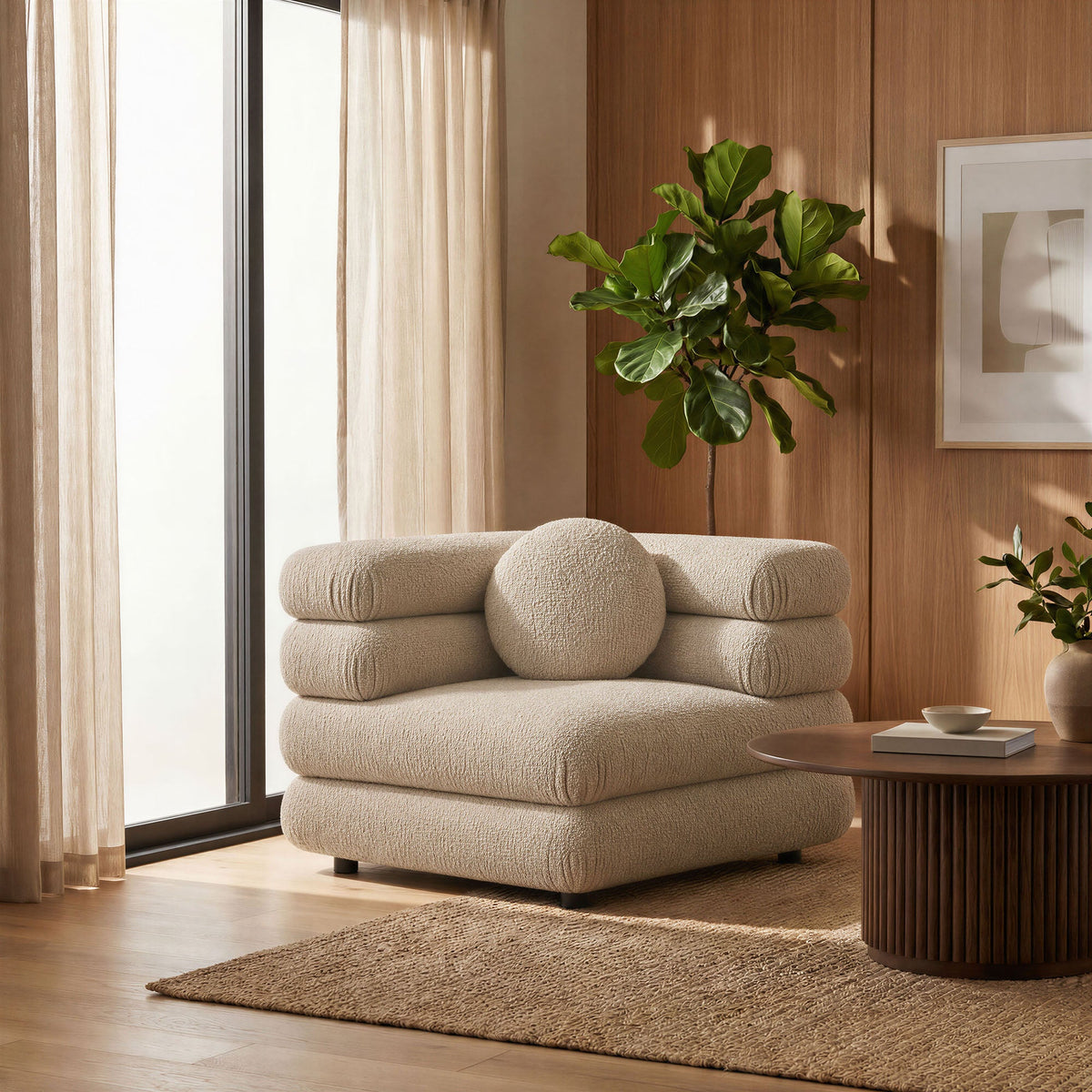 Jubilee Upholstered Modular Corner Chair by Modway, photo 8 of 20