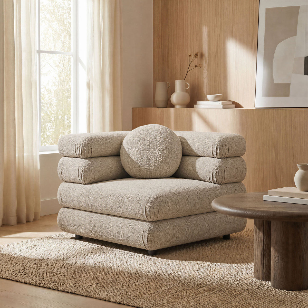 Jubilee Upholstered Modular Corner Chair by Modway, photo 9 of 20