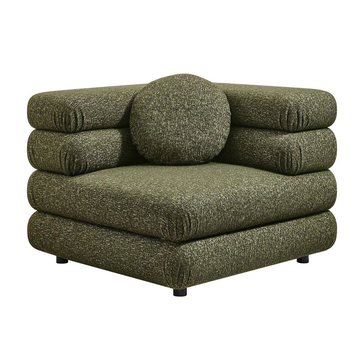 Jubilee Upholstered Modular Corner Chair by Modway, photo 11 of 20