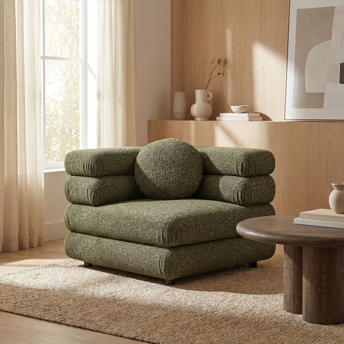 Jubilee Upholstered Modular Corner Chair by Modway, photo 19 of 20