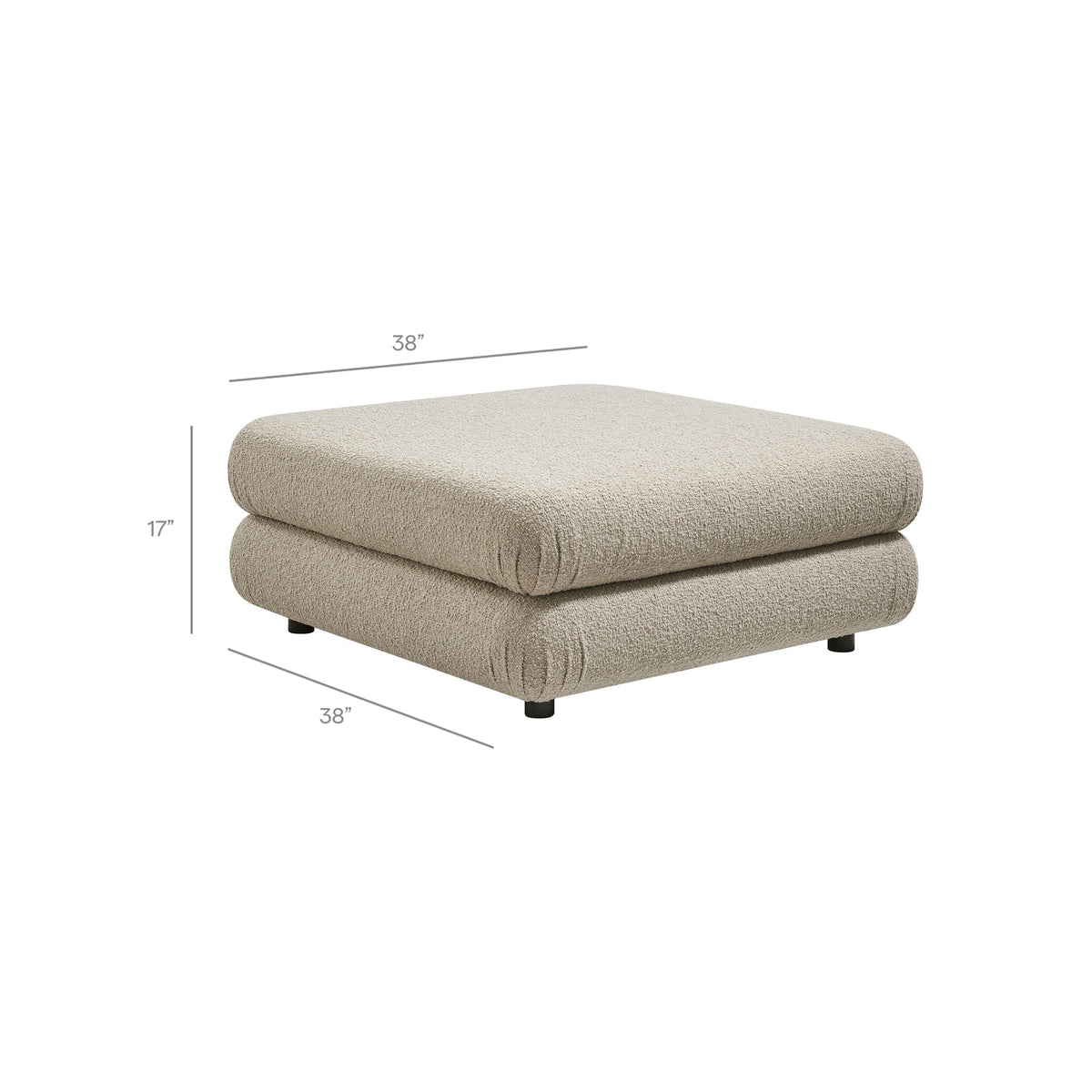 Jubilee Upholstered Ottoman by Modway, photo 3 of 20