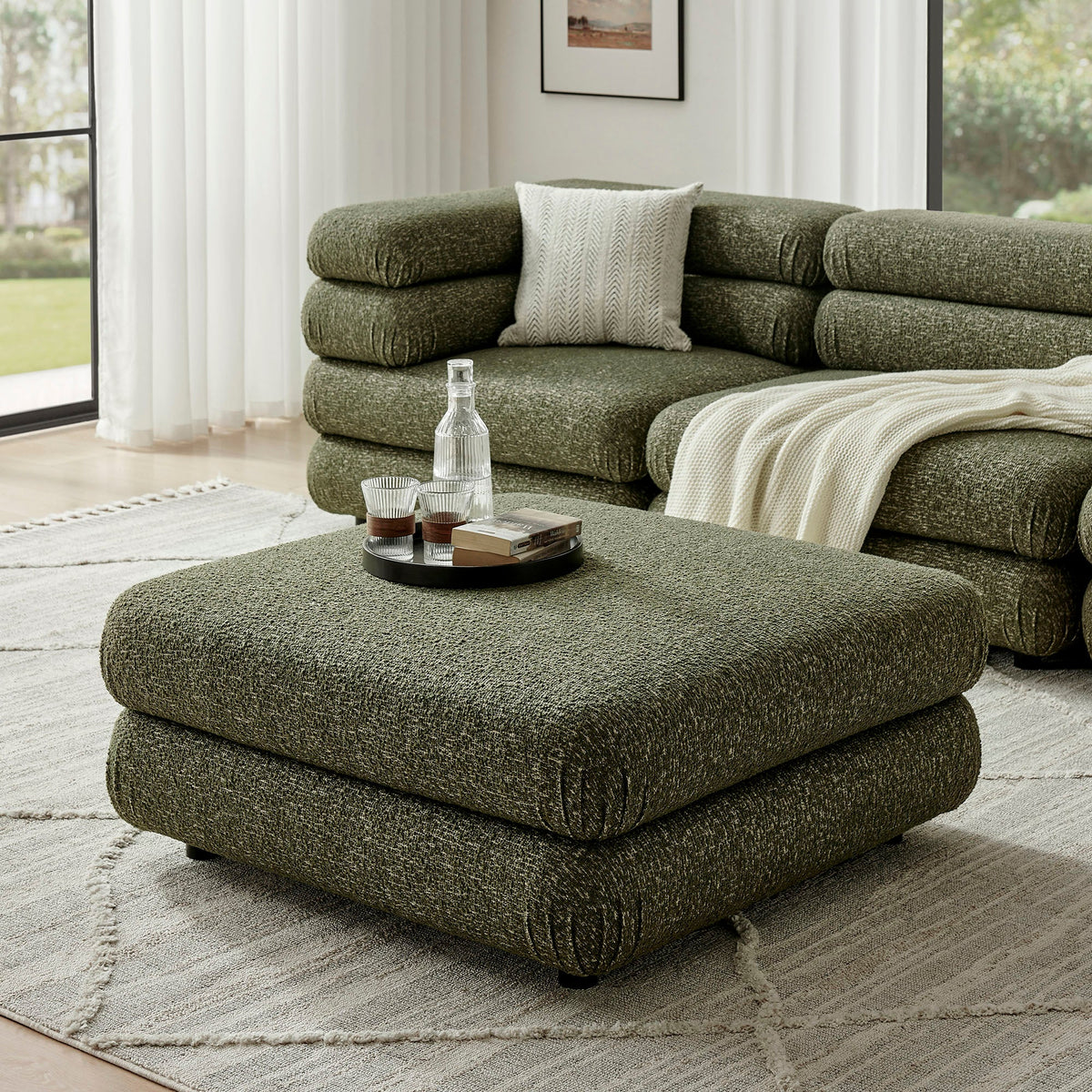 Jubilee Upholstered Ottoman by Modway, photo 18 of 20