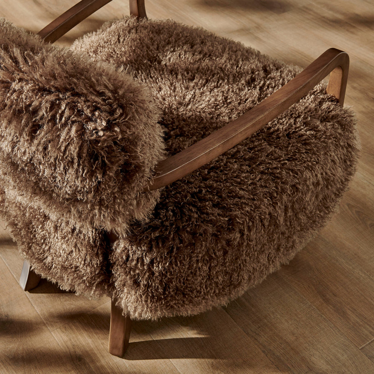 Zinnia Faux Fur Accent Chair by Modway, photo 9 of 18