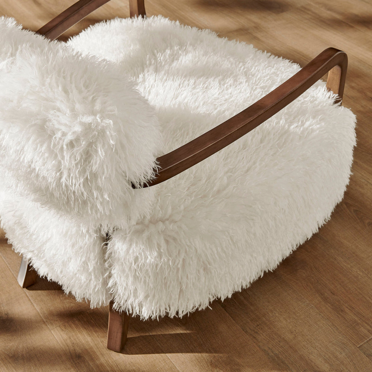 Zinnia Faux Fur Accent Chair by Modway, photo 18 of 18
