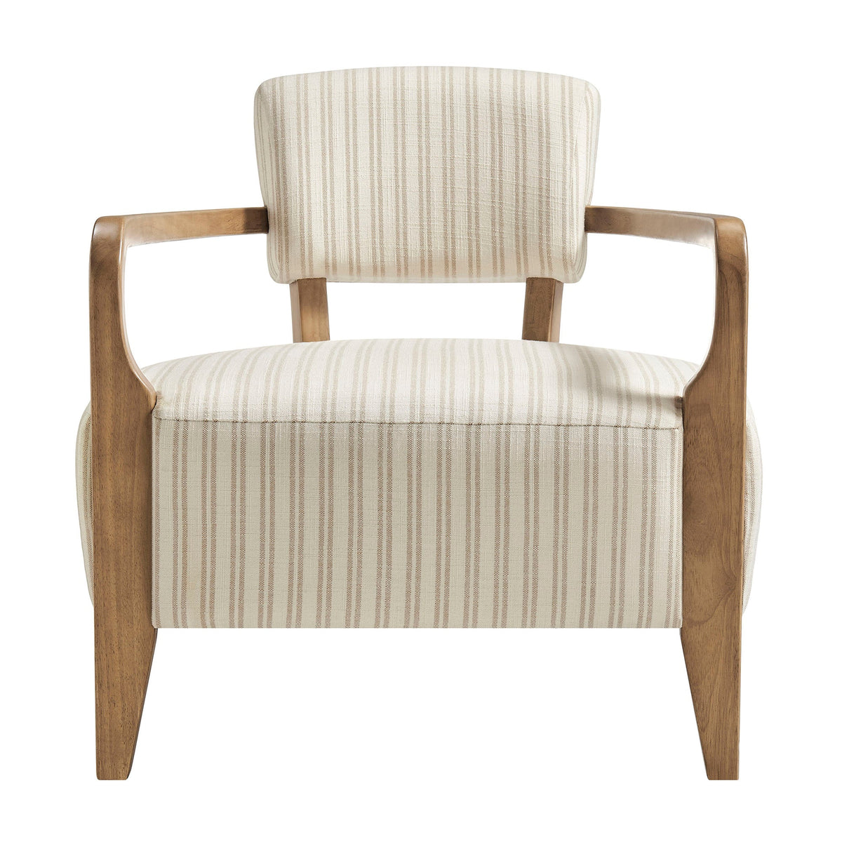 Zinnia Striped Fabric Upholstered Accent Chair by Modway, photo 6 of 9