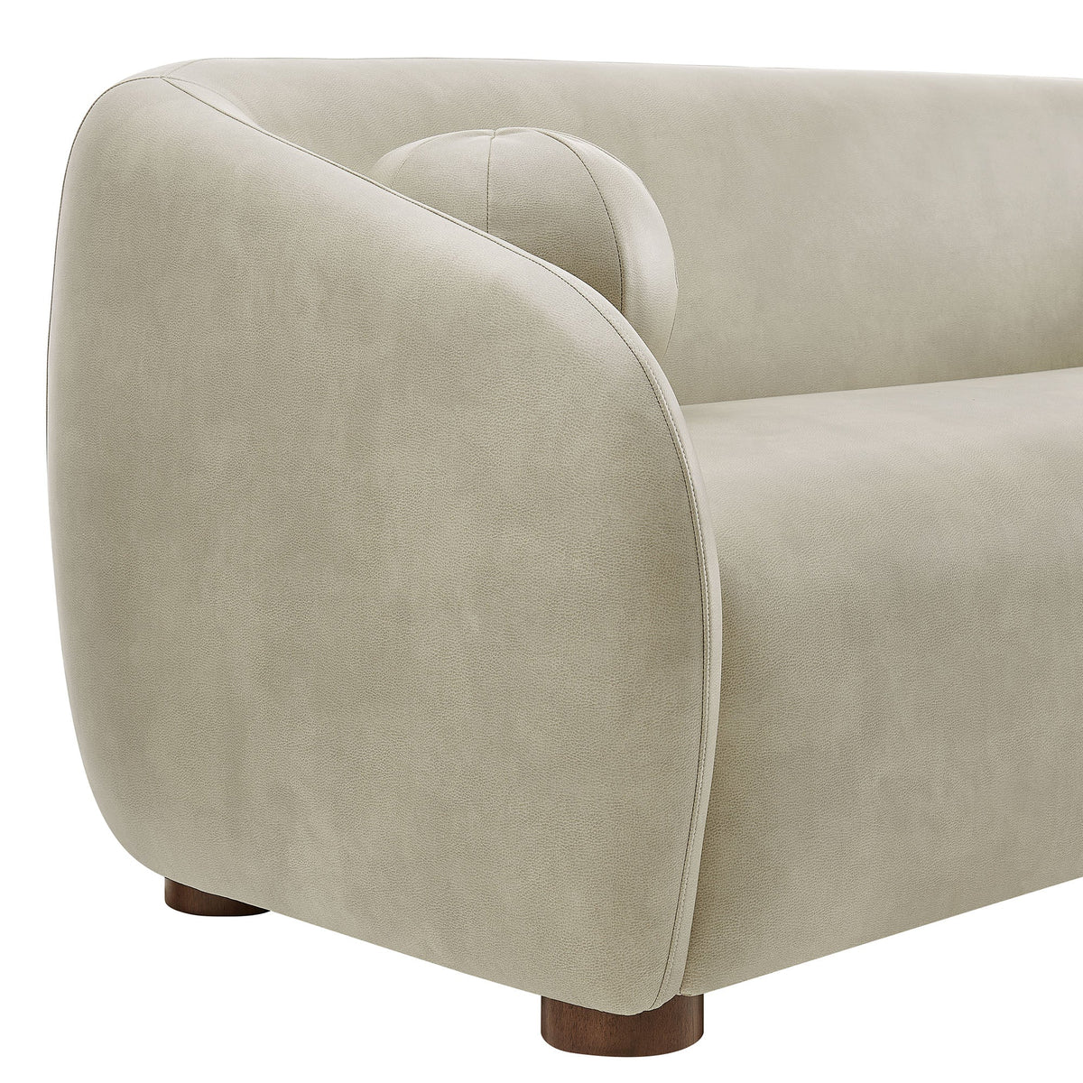 Holland 85" Vegan Leather Sofa by Modway, photo 7 of 27